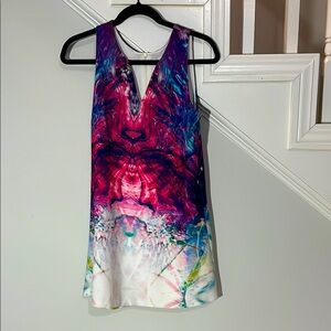 Askari‎ Vibrant Multicolor Sleeveless mini dress